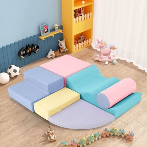 HOMEFUN Soft Climb and Crawl Foam Playset
