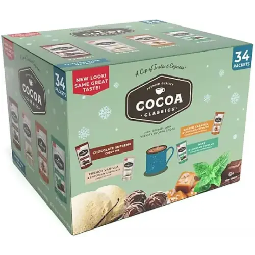 Cocoa Classics Cocoa Mix, Variety Pack, 34 ct.