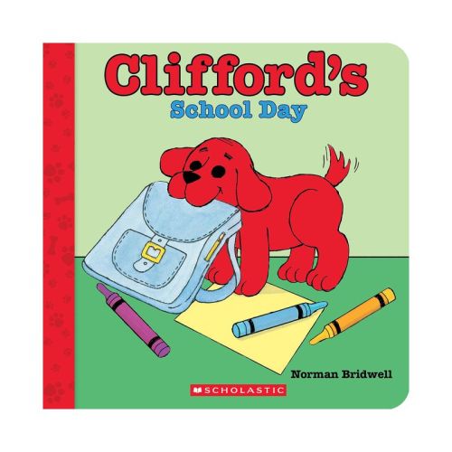Clifford's School Day (Board Book) - by Norman Bridwell