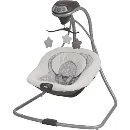 Graco Simple Sway Portable Baby Swing, Abbington