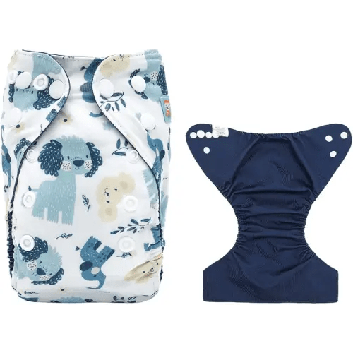 ALVABABY Newborn Baby Cloth Diaper Cover