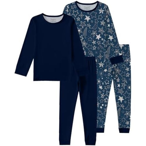 Jimonda Baby Boys Girls Pajama Sets Bamboo Viscose Toddler Sleepwear