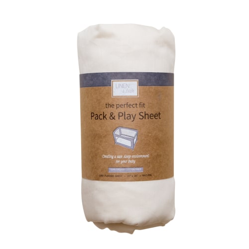 The Perfect Fit Pack & Play Sheet – Linen & Leah