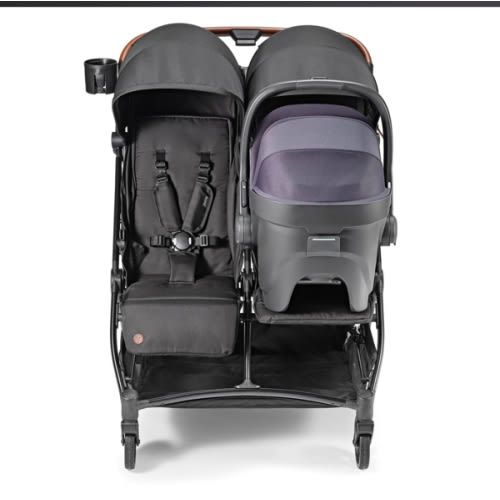 Car Seat Compatible Double Stroller | Bombi Gear