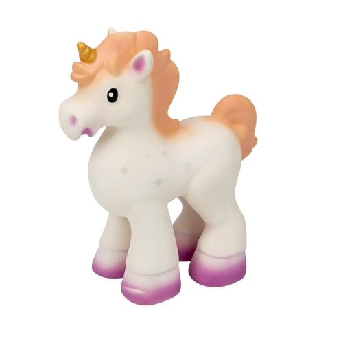 Nuby Jackie The Giraffe Natural Rubber Teether - 3+ Months - Baby Teething Toy