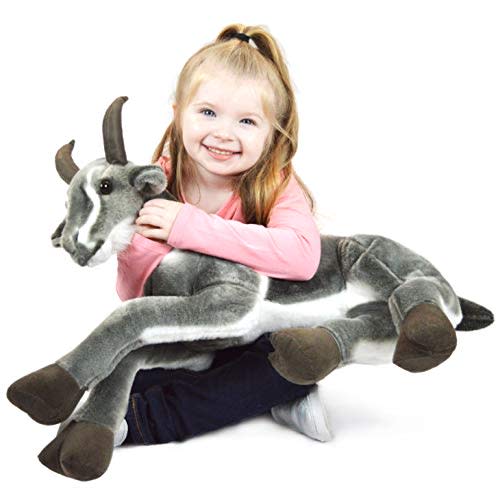 VIAHART Samuel The Pygmy Goat - 27 Inch Stuffed Animal Plush - by TigerHart Toys