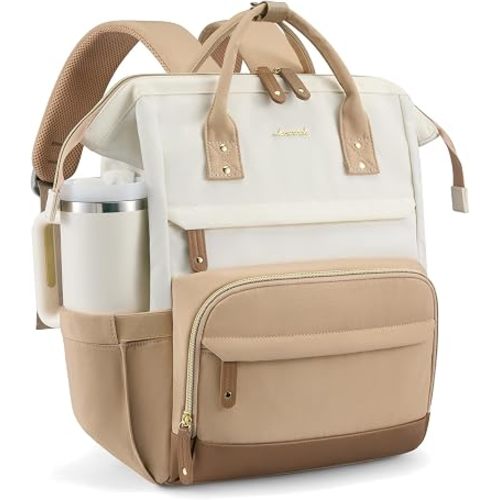 LOVEVOOK Laptop Backpack for Women, 15.6 Inch Work Business Backpacks Purse With Large Capacity