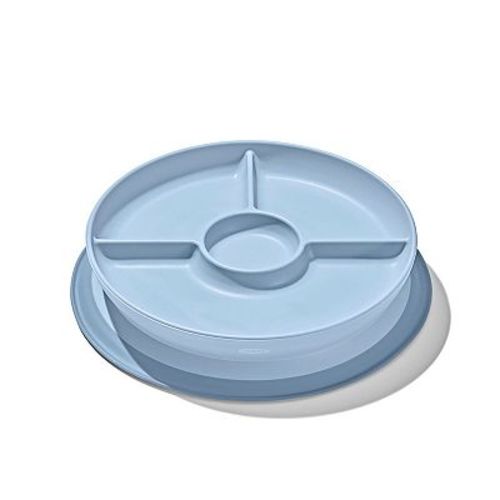 OXO Tot Stick & Stay Suction Divided Plate
