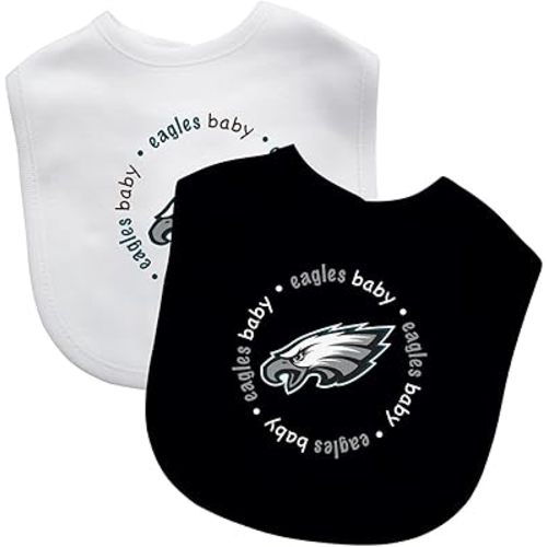 Baby Fanatic NFL unisex-baby 2-pack Bibs