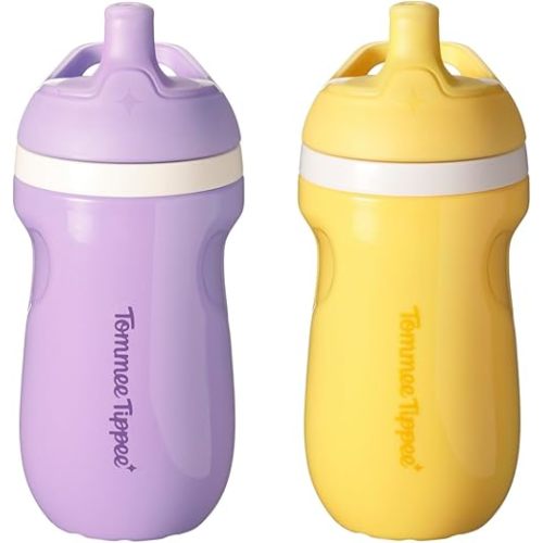Tommee Tippee Toddler Sippy Cup, Sporty Spout, 1-3 Years, Insulated