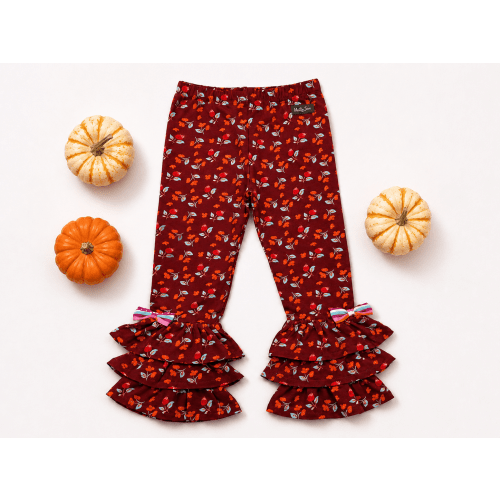 Crimson Bloom Benny Leggings (Pre-Order)