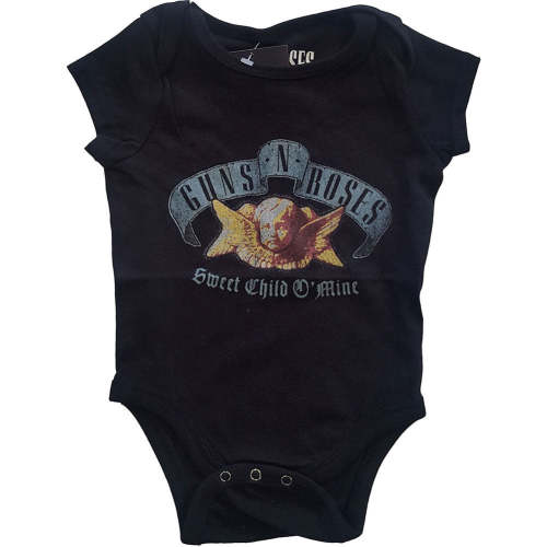 Guns N Roses Sweet Child O' Mine Kids Baby Grow Bodysuit 428137 | Rockabilia Merch Store
