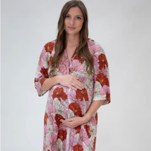 Pink Poppy Birth & Postpartum Gowns – Lila