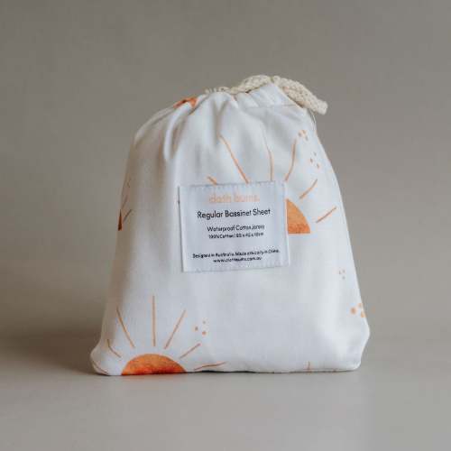 Regular Bassinet Waterproof Sheet - Sol