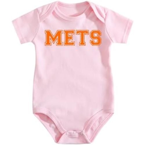 Mets Baby Funny Cute Infant One-Piece Baby Bodysuit