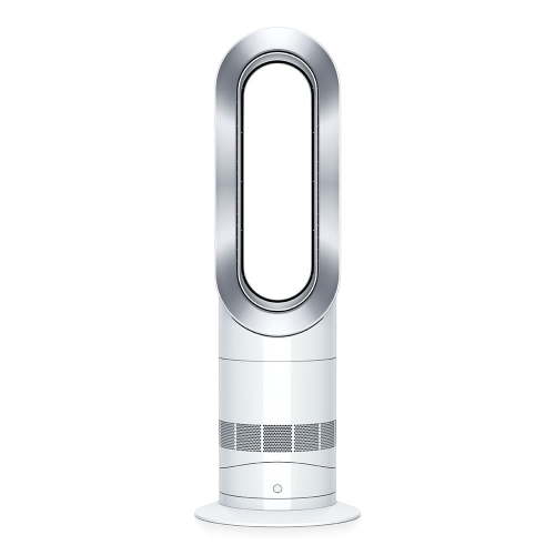 Restored Premium Dyson Hot+Cool™ Jet Focus Fan Heater AM09 | White/Silver (Refurbished)