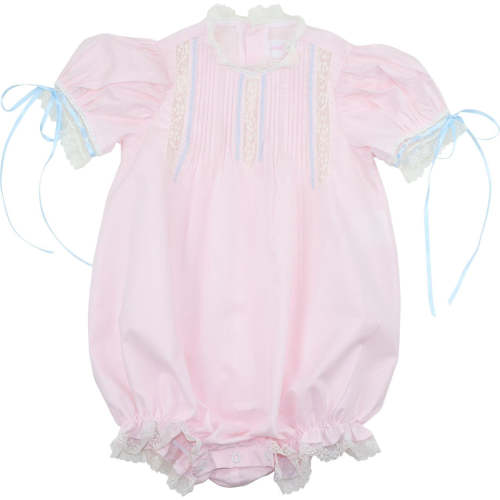 Pink Ruffle Heirloom Bubble