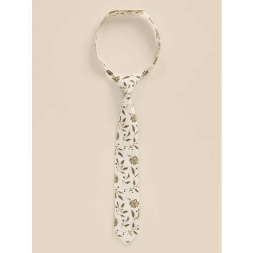 Skinny Tie, Olive Bloom