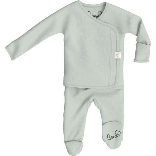 Baby Skin to Skin Footie, 0-3M, Avocado