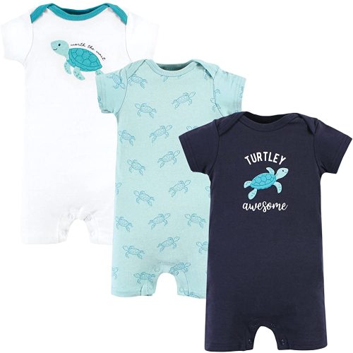 Hudson Baby Unisex Cotton Rompers