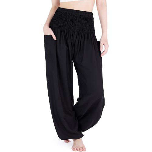Lannaclothesdesign Boho Harem Pants Women