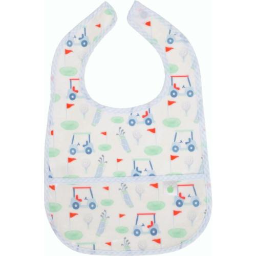 The Wipe It Bib in Golf