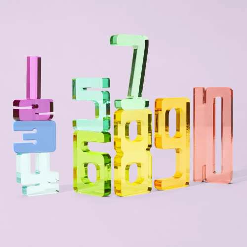 Rainbow Block Numbers | KiwiCo