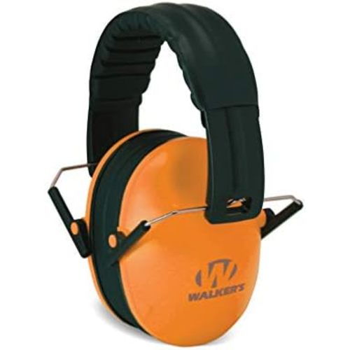 Walker's Youth Children’s Low Profile Padded Headband Adjustable Folding Noise-Reducing Hearing Protection Earmuffs
