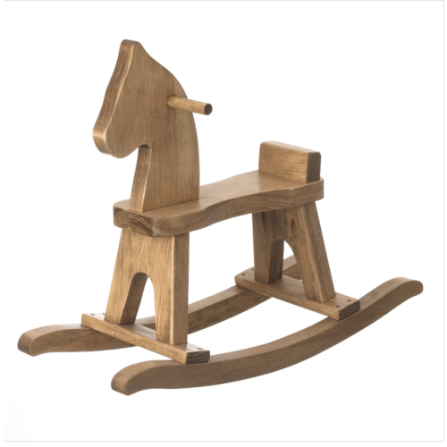 (ANY WOODEN ROCKING HORSE THEY CAN RIDE ON WOULD BE FUN) Amish Made Wooden Rocking Horse – Harvest Array