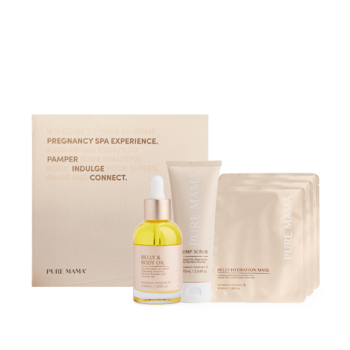 BELLY SPA KIT - Your New At-Home Spa Experience – PURE MAMA Skincare USA