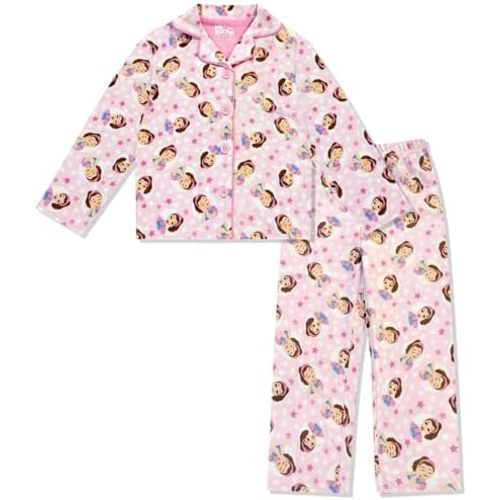 Ms. Rachel Girls Pajama Set - Pink (12m)
