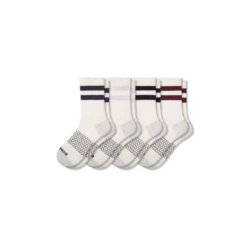 Women's Vintage Stripes Half Calf Sock 4-Pack