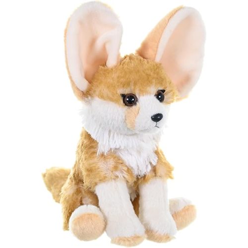 Wild Republic Fennec Fox Plush, Stuffed Animal, Plush Toy, Gifts for Kids, Cuddlekins 8 Inches