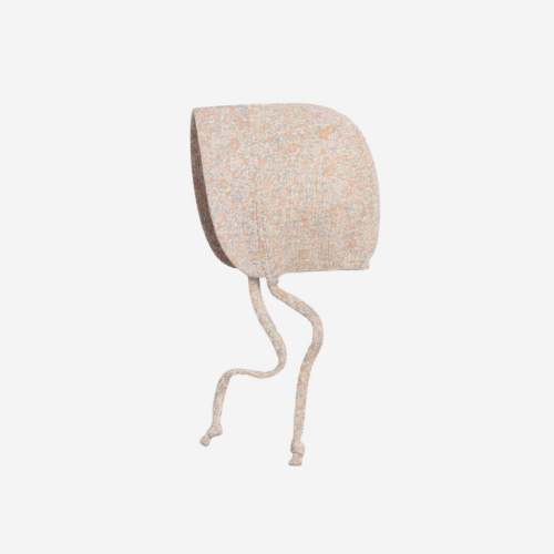Muslin Bonnet - Belmont Floral / Shell + Powder