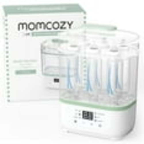 Momcozy Bottle Sterilizer and Dryer, 8-in-1 Electric Steam Baby Bottle Sterilizer for Baby Bottles