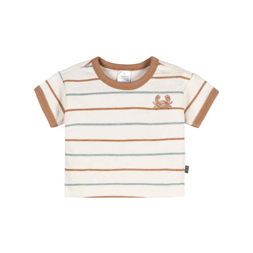 Modern Moment by Gerber Baby Boy Organic Short Sleeve Top, Sizes 0/3 Months - 24 Months
