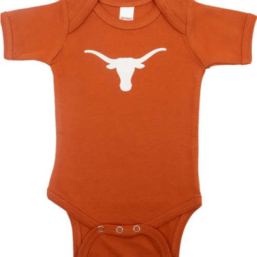Infant Texas Longhorns Primary Creeper | University Co-op