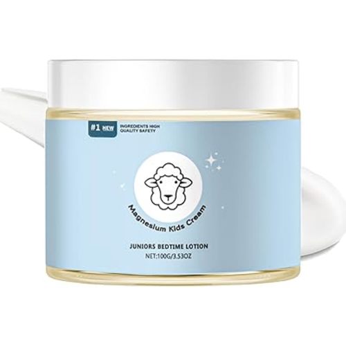 Magnesium Lotion for Kids,Magnesium Cream for Kids Sleep and Relaxation-Supports Relaxation & Restful Sleep-for Children with All Skin-Bedtime, Nighttime Routine