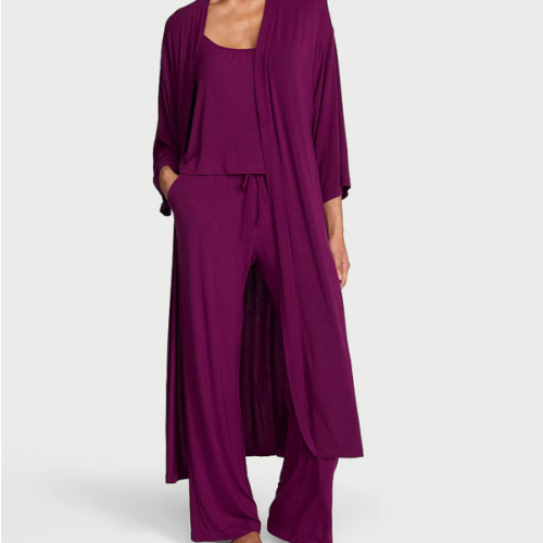 Buy SoSoft™ Modal 3-Piece Set, Rhubarb - Order Pajamas Sets online - Victoria's Secret US
