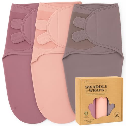 Bublo Baby Swaddles for Newborns 0–3 Months, Organic Cotton Baby Swaddle Blanket, Infant Swaddle Sack, Baby Swaddles 0–3 Months, Newborn Sleep Sacks, Baby Blanket Sleep Sack for Baby Boys & Girls