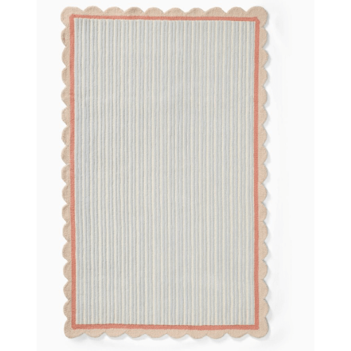 Pink Chicken Strip Rug