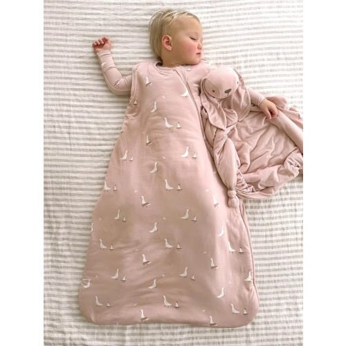GUNAMUNA günamüna Unisex Baby, Toddler Wearable Blanket, Sleeping Bag Bamboo Rayon, Sleep Sack with Diaper Zipper, 1.0 TOG
