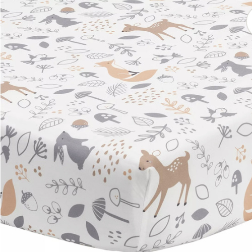 Bedtime Originals Woodland Animals Fitted Crib Sheet