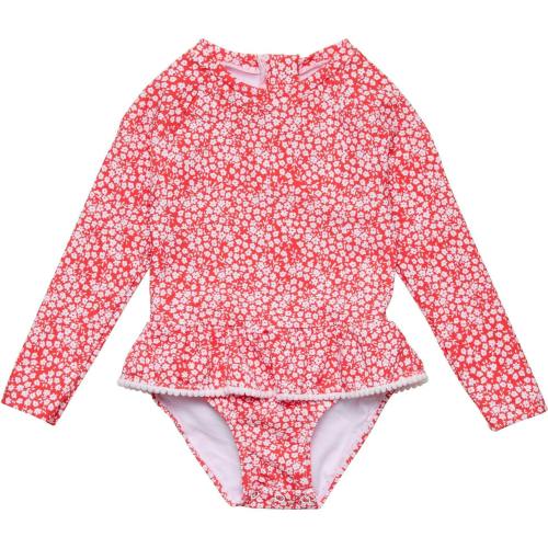 Ditsy Bloom Skirt Surf Suit