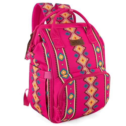 Montana West Wrangler Callie Diaper Bag Backpack with Stroller Straps Multifunction Baby Travel Bag WG2204-9110HPK
