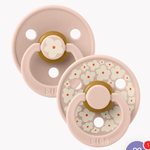 STUDIO Colour Pacifiers 2 Pack Jasmine - Blush Mix – Bibsworld store US