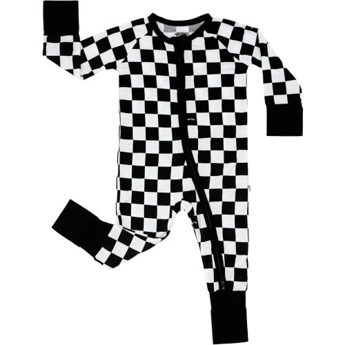 Little Sleepies Pajamas for Baby Boys & Girls, Viscose from Bamboo Baby Pajamas, Sleepers, 2-Way Zipper PJs