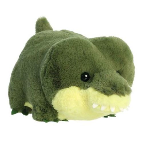 Aurora Medium August Alligator Spudsters Adorable Stuffed Animal Green 12"