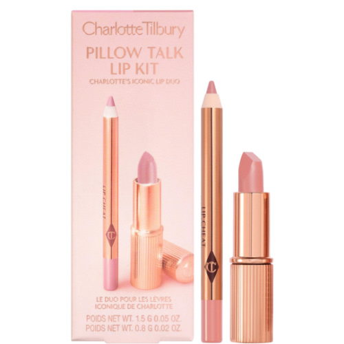 Charlotte Tilbury Pillow Talk Mini Lipstick & Lip Liner Set | Sephora