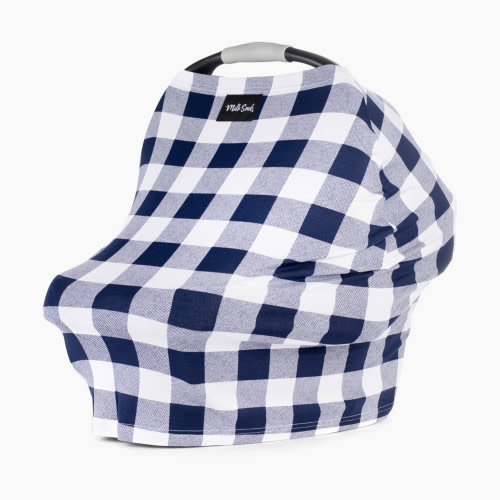 Milk Snob 5-in-One Cover - Navy Plaid